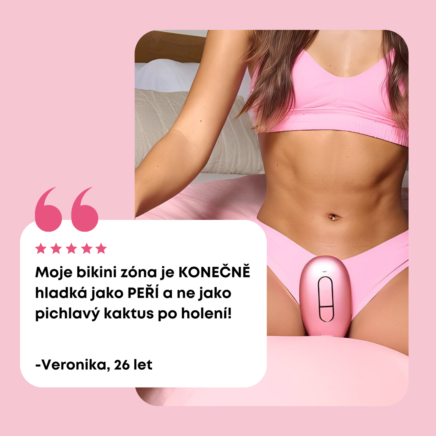 Glowie™ IPL Epilátor – Zařízení pro odstranění chloupků